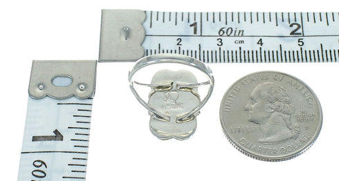 Authentic Sterling Silver Lapis Ring Size 6-3/4 RX82527